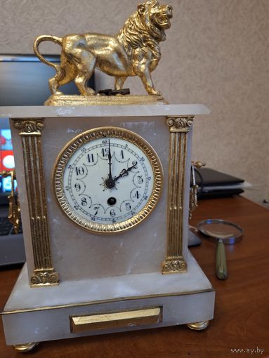 Французские настольные часы средина  19 века