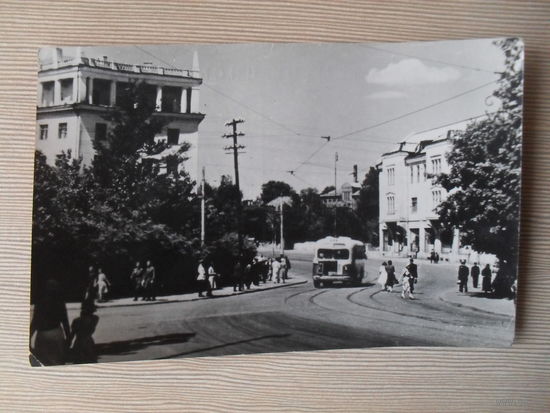 О-2. ОТКРЫТКА. СТАЛИНГРАДСКИЙ ПРОСПЕКТ. Г. КАЛИНИНГРАД. 1960.