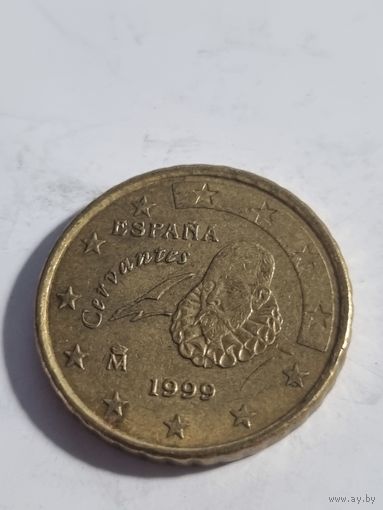 Испания 10 евроцентов 1999