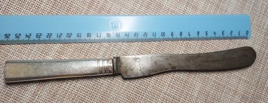 Нож с серебряной ручкой 84 проба 1849г