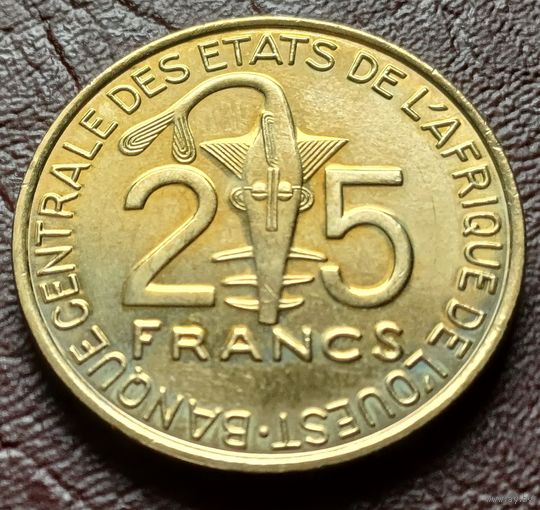 Западная Африка (ВСЕАО) 25 франков, 2008   ( 1-15-1 )