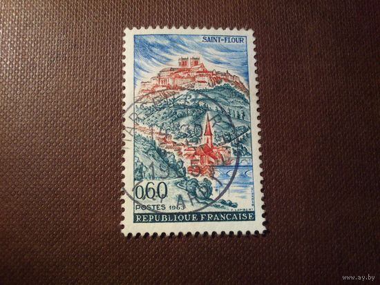 Франция 1963 г.Сен-Флур , коммуна во Франции,  регион Овернь./37а/