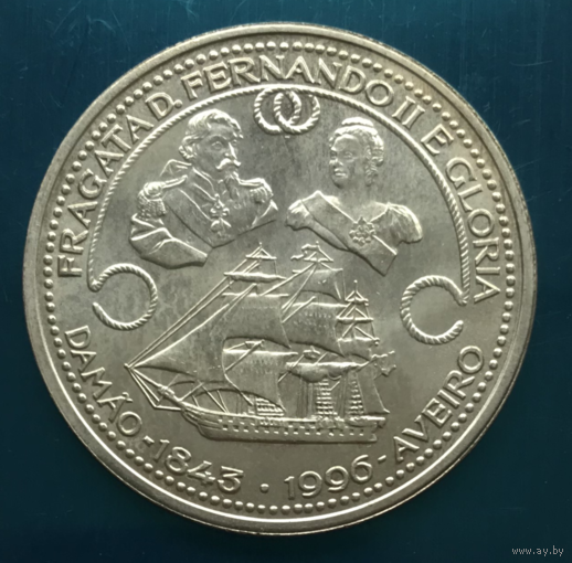 1000 эскудо - Португалия - СЕРЕБРО - 925 проба 28 грамм 0,833 унции - 28 грамм - 1996 год - С 1 рубля - РАСПРОДАЖА! Смотрите другие мои лоты!