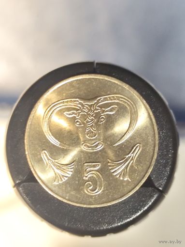 Кипр 5 центов 2001