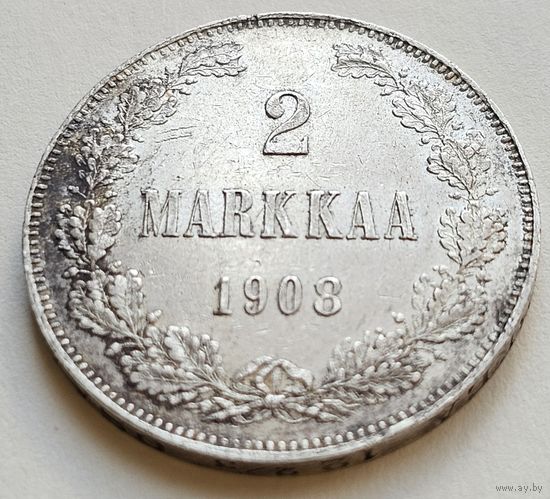 2 марки 1908  для Финляндии ( Николай Второй).UNC , тираж 124 935 шт.