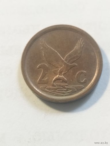 ЮАР 2 цента 1991