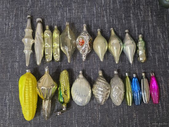 ИГРУШКИ НА ЁЛКУ. СССР.