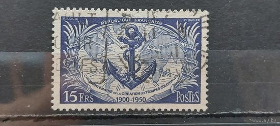 РАСПРОДАЖА ФРАНЦИЯ 1951г. Полная серия. Гаш.