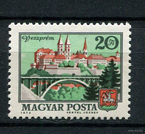Венгрия - 1973 - Архитектура - [Mi. 2916] - полная серия - 1  марка. MNH.