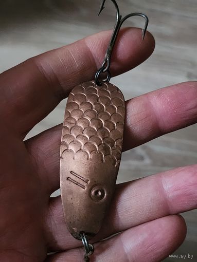Блесна СССР НОРИЧ МЕДНЫЙ