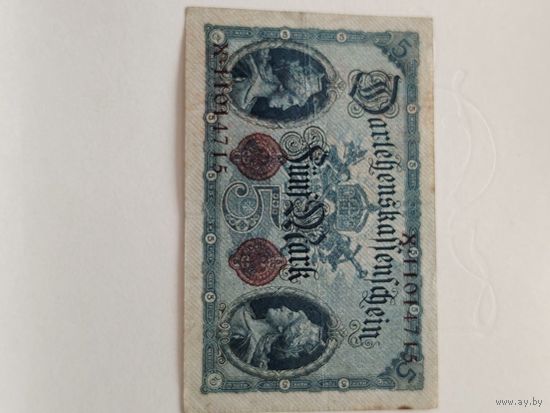 5 марок 1914 г