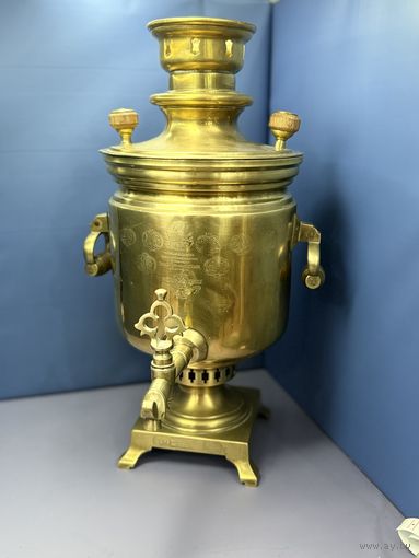 Самовар братьев Баташевых , 19 век ,состояние!