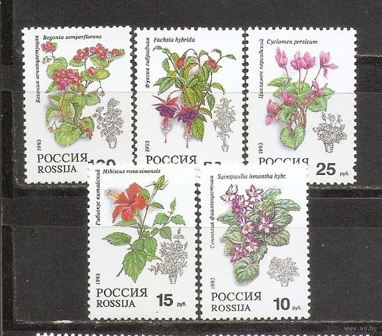 ФФ1 Россия 1993 Цветы