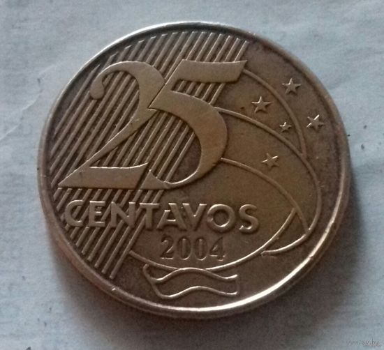 25 сентаво, Бразилия 2004 г.