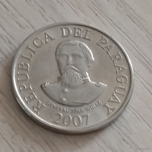 Парагвай 100 гуарани 2007г.
