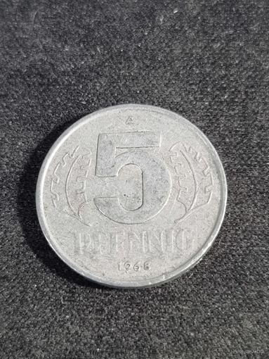 ГДР 5 пфеннигов 1968