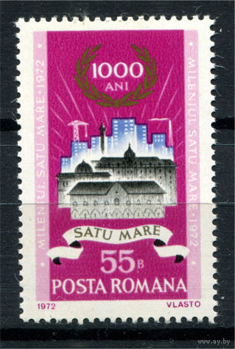 Румыния - 1972г. - 1000 лет городу Сату-Маре - полная серия, MNH [Mi 3051] - 1 марка