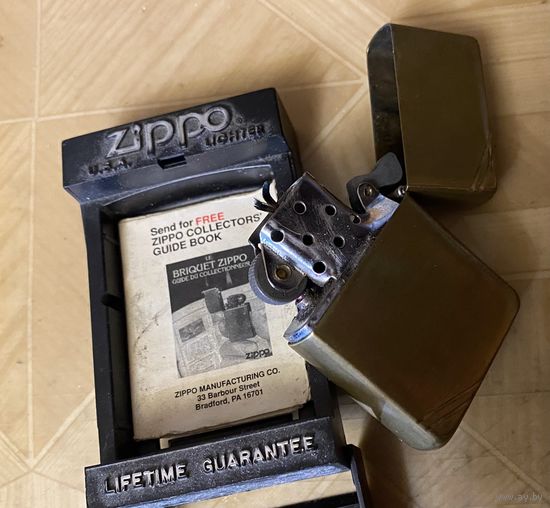 Зажигалка ZIPPO в бронзовом корпусе
