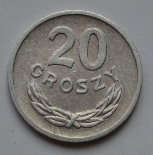 Польша, 20 грошей 1969 г.