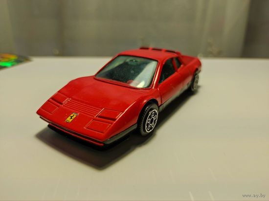Ferrari 512 BB 1:43 Bburago Made in Italy машинка металлическая Феррари