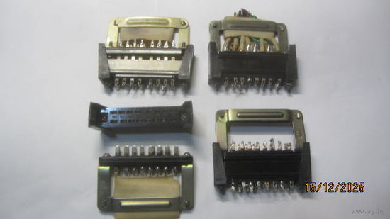 Комплект разьемов (папа + мама,4 шт.)