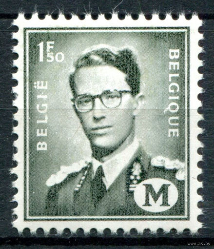Бельгия - 1967г. - военные почтовые марки, король Бодуэн - 1 марка - полная серия, MLH [Mi 1]. #2-Be-34-B-1