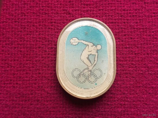 Метания диска. Олимпиада 80.