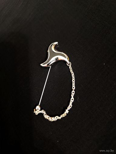 Брошь булавка Givenchy Париж Нью-Йорк 1980