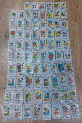 Вкладыши Love is 7 серия 78 шт.