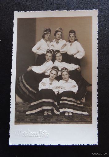 Фото "Ансамбль", 1937 г., Рига