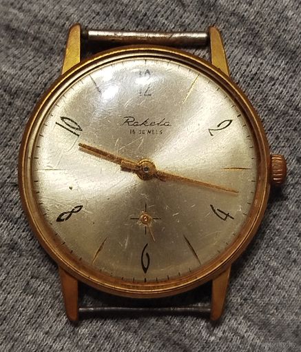 Часы позолоченные Raketa