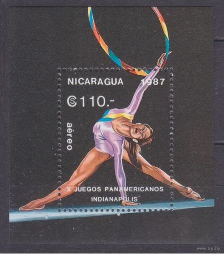 1987 Никарагуа 2814/B174 Спорт - Гимнастика 4,00 евро