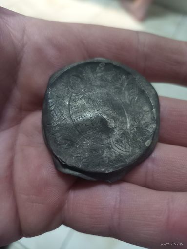 Крышка от корманных часов