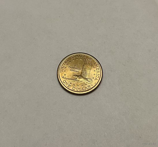 1 доллар 2000 Доллар Сакагавеи двор D с рубля
