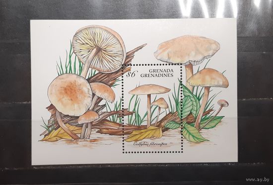 Гренада. 1994 год. Флора. Грибы. Блок (1000)