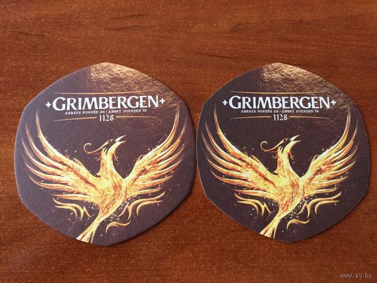 Подставка под пиво Grimbergen No 9