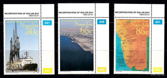 Намибия 1994 ** Порт серия 3 марки