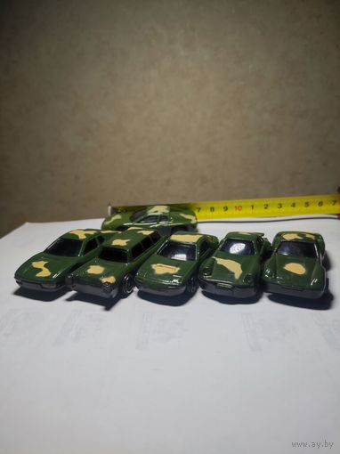 Машинки 6шт примерно 1:60