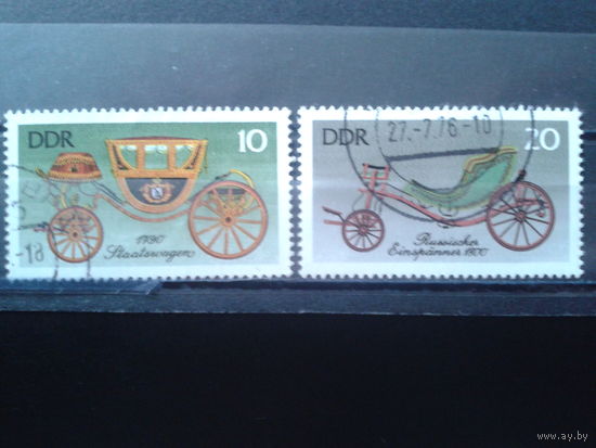 ГДР 1976 Кареты