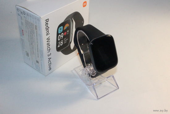 Умные часы Xiaomi Redmi Watch 3 Active (черный, международная версия)