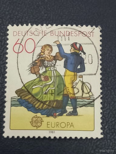 Народные танцы. 1981г. Германия