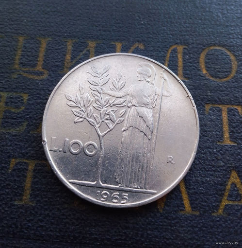 100 лир 1965 Италия #01