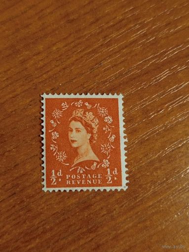 Великобритания королева Елизавета 2 чистая клей наклейка (2-11)