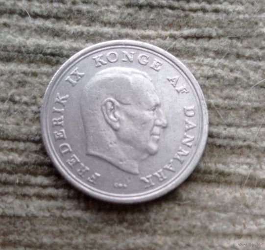 Werty71 Дания 1 крона 1965