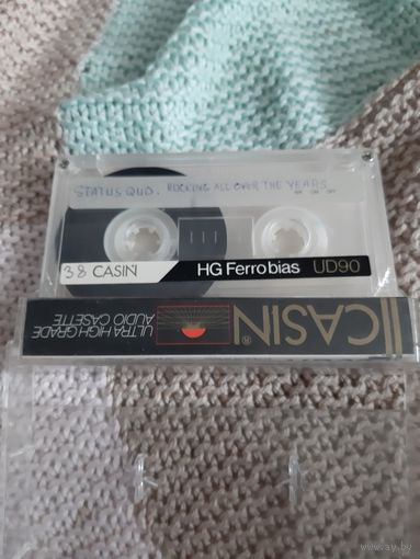 Кассета  CASIN UD 90. STATUS QUO. ALL OVER.