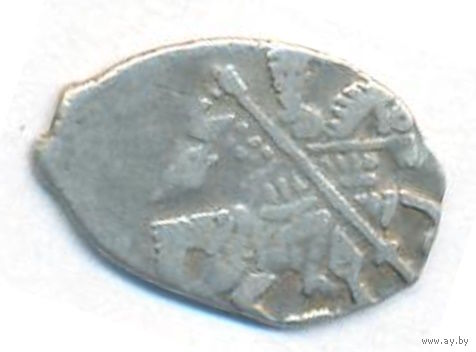 Копейка ~1645-1676 г. Алексей I Михайлович Романов чеканка в Москва _состояние VF/XF