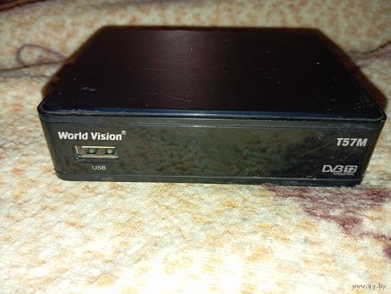 Приемник цифрового ТВ WORLD VISION T75М с рубля