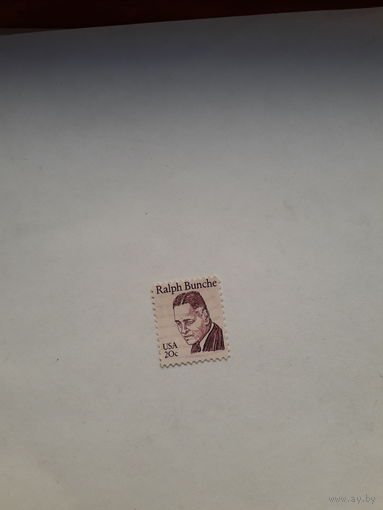 США (Лауреаты Нобелевской премии мира 1950 Р Банч)