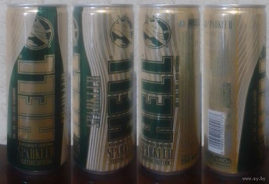 Банка от энергетика HELL SPARKLER festive edition виноград 250мл 2024 Венгрия имп.РБ (ОБМЕН/ПРОДАЖА/ТОРГ) 1лот=1шт