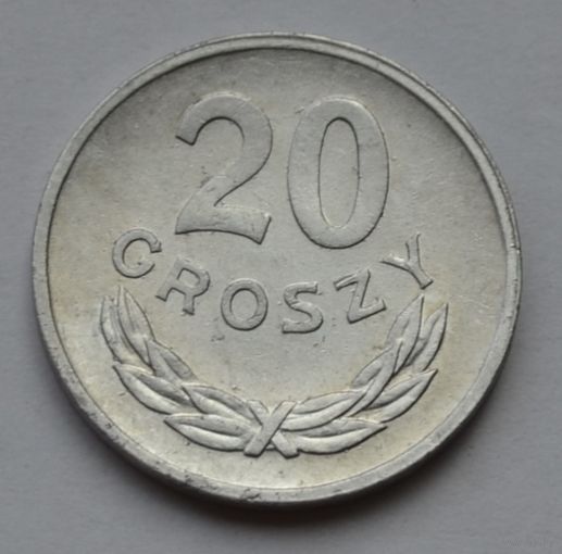 Польша, 20 грошей 1973 г.